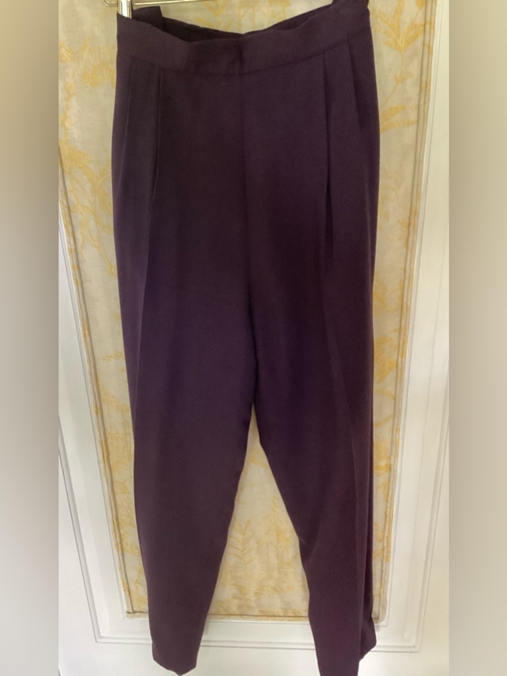 Travilla 3-Piece Eggplant Pantsuit - Picture 6 of 7